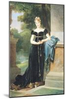 Portrait of Marie Laczinska (1786-1817) Countess Walewska, 1812-Francois Gerard-Mounted Giclee Print