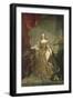 Portrait of Marie Leczinska-Louis M. Tocque-Framed Giclee Print