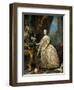 Portrait of Marie Leszczynska, Queen of France (1703-176), 1747-Carle van Loo-Framed Giclee Print