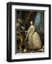 Portrait of Marie Leszczynska, Queen of France (1703-176), 1747-Carle van Loo-Framed Giclee Print