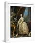 Portrait of Marie Leszczynska, Queen of France (1703-176), 1747-Carle van Loo-Framed Giclee Print