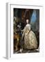 Portrait of Marie Leszczynska, Queen of France (1703-176)-Carle van Loo-Framed Giclee Print