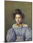 Portrait of Marie-Louise Laure Sennegon-Jean-Baptiste-Camille Corot-Mounted Giclee Print