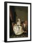 Portrait of Marie Louise of Savoy (1749-179), Princess of Lamballe-Anton Hickel-Framed Giclee Print