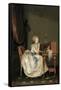 Portrait of Marie Louise of Savoy (1749-179), Princess of Lamballe-Anton Hickel-Framed Stretched Canvas