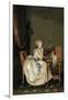 Portrait of Marie Louise of Savoy (1749-179), Princess of Lamballe-Anton Hickel-Framed Giclee Print