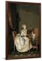 Portrait of Marie Louise of Savoy (1749-179), Princess of Lamballe-Anton Hickel-Framed Giclee Print