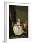 Portrait of Marie Louise of Savoy (1749-179), Princess of Lamballe-Anton Hickel-Framed Giclee Print