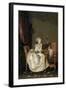 Portrait of Marie Louise of Savoy (1749-179), Princess of Lamballe-Anton Hickel-Framed Giclee Print