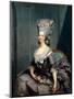Portrait of Marie Louise of Savoy (1749-179), Princess of Lamballe-Antoine-François Callet-Mounted Giclee Print