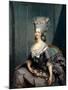 Portrait of Marie Louise of Savoy (1749-179), Princess of Lamballe-Antoine-François Callet-Mounted Giclee Print