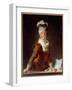 Portrait of Marie Madeleine Guimard (1743-1816) First Dancer at the Opera Painting by Jean Honore F-Jean-Honore Fragonard-Framed Giclee Print