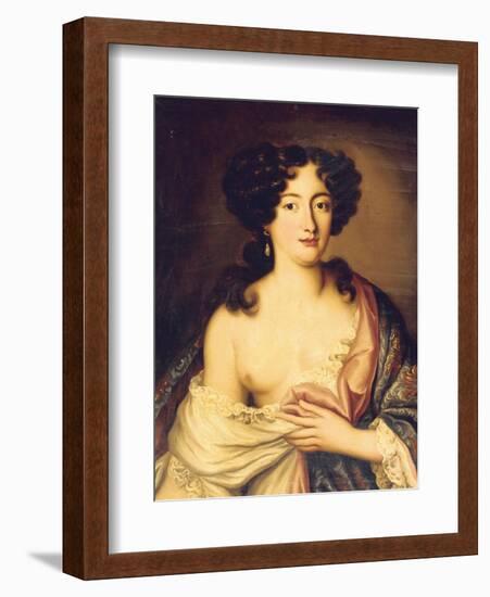 Portrait of Marie Mancini-Pierre Mignard-Framed Giclee Print