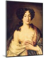 Portrait of Marie Mancini-Pierre Mignard-Mounted Giclee Print