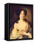 Portrait of Marie Mancini-Pierre Mignard-Framed Stretched Canvas