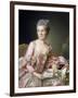 Portrait of Marie Suzanne (Marie-Suzanne) Giroust, Madame Roslin (1734-1772) Peinture De Roslin, Al-Alexander Roslin-Framed Giclee Print