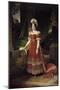 Portrait of Marie Therese Charlotte of France Called Madame Royale by Alexandre Francois Caminade-null-Mounted Giclee Print