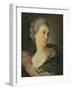 Portrait of Marie-Thérèse Colombe-Jean-Honoré Fragonard-Framed Giclee Print