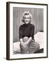 Portrait of Marilyn Monroe at Home-Alfred Eisenstaedt-Framed Premium Photographic Print