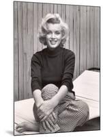 Portrait of Marilyn Monroe at Home-Alfred Eisenstaedt-Mounted Premium Photographic Print