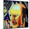 Portrait of Marinetti-Enrico Prampolini-Mounted Art Print