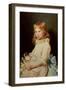 Portrait of Marquerite de Neu Fville, 1881-Francesco Valaperta-Framed Giclee Print