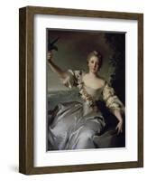 Portrait of Marquise D'Antin-Jean-Marc Nattier-Framed Giclee Print