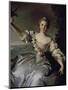 Portrait of Marquise D'Antin-Jean-Marc Nattier-Mounted Giclee Print