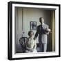 Portrait of Married American Comedians Gracie Allen and George Burns-Allan Grant-Framed Photographic Print