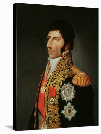 Portrait of Marshal Charles Jean Bernadotte (1763-1844) 1805-Johann Jacob de Lose-Stretched Canvas