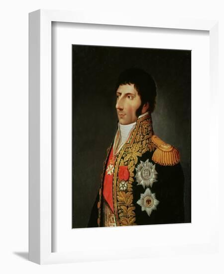 Portrait of Marshal Charles Jean Bernadotte (1763-1844) 1805-Johann Jacob de Lose-Framed Giclee Print