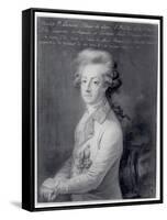 Portrait of Marshal Charles-Joseph Prince de Ligne-Edmond Leclerq-Framed Stretched Canvas