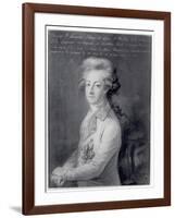 Portrait of Marshal Charles-Joseph Prince de Ligne-Edmond Leclerq-Framed Giclee Print