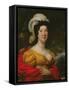Portrait of Marshal Lanne's Wife (Oil on Canvas)-Antoine Jean Gros-Framed Stretched Canvas