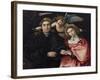 Portrait of Marsilio Cassotti and His Bride Faustina-Lorenzo Lotto-Framed Giclee Print