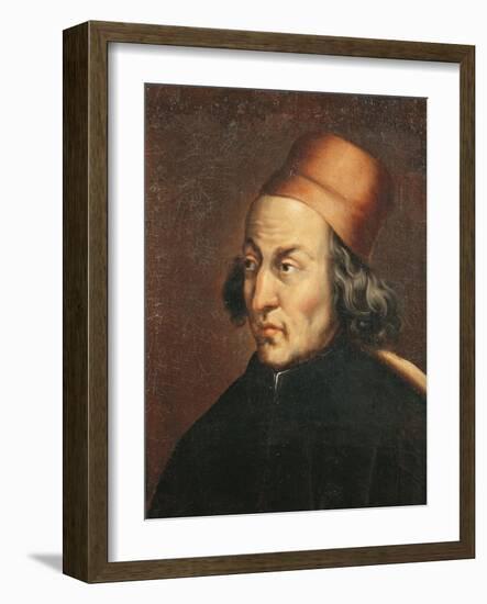 Portrait of Marsilio Ficino-null-Framed Giclee Print