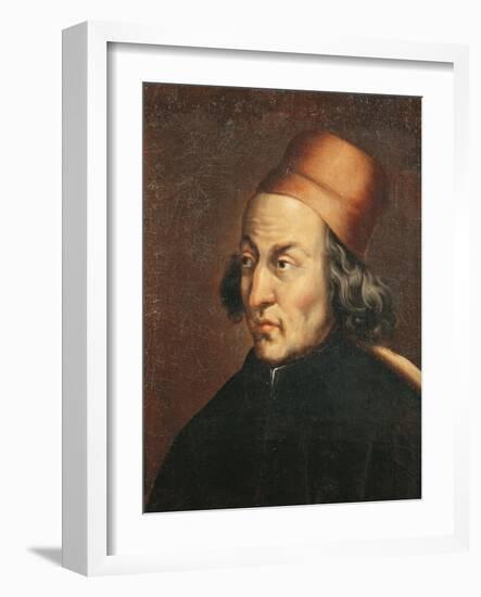 Portrait of Marsilio Ficino-null-Framed Giclee Print