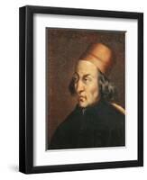 Portrait of Marsilio Ficino-null-Framed Giclee Print