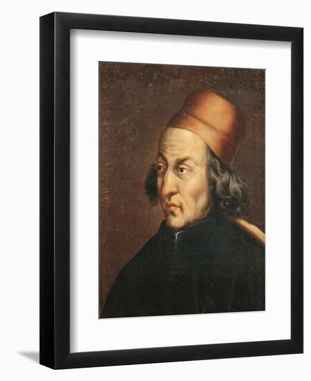 Portrait of Marsilio Ficino-null-Framed Giclee Print