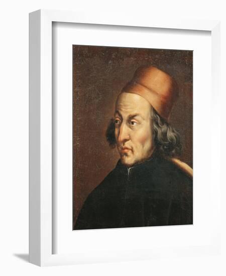 Portrait of Marsilio Ficino-null-Framed Giclee Print