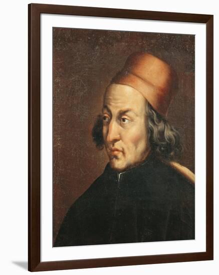 Portrait of Marsilio Ficino-null-Framed Giclee Print