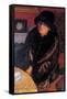 Portrait of Marta Bonnard-Pierre Bonnard-Framed Stretched Canvas