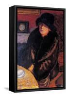 Portrait of Marta Bonnard-Pierre Bonnard-Framed Stretched Canvas