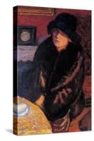 Portrait of Marta Bonnard-Pierre Bonnard-Stretched Canvas