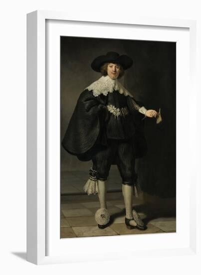 Portrait of Marten Soolmans, 1634-Rembrandt Harmensz. van Rijn-Framed Giclee Print