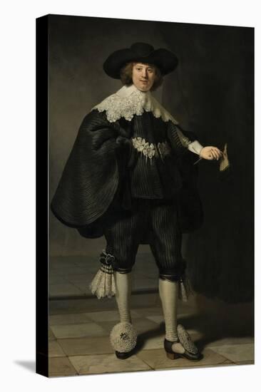 Portrait of Marten Soolmans, 1634-Rembrandt Harmensz. van Rijn-Stretched Canvas