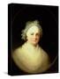 Portrait of Martha Washington-Jane Stuart-Stretched Canvas