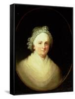 Portrait of Martha Washington-Jane Stuart-Framed Stretched Canvas