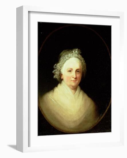 Portrait of Martha Washington-Jane Stuart-Framed Giclee Print