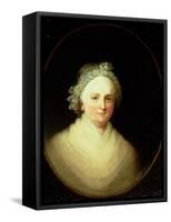 Portrait of Martha Washington-Jane Stuart-Framed Stretched Canvas